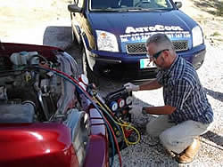 Mike at work